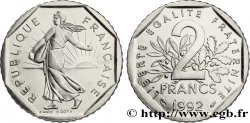 2 francs Semeuse, nickel, frappe médaille 1992 Pessac F.272/18