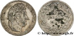 5 francs IIe type Domard 1832 Rouen F.324/2