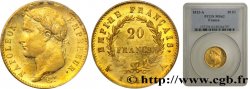 20 francs or Napoléon tête laurée, Empire français - PCGS MS 62 1812 Paris F.516/22