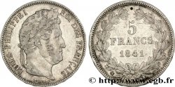 5 francs IIe type Domard 1841 Strasbourg F.324/92