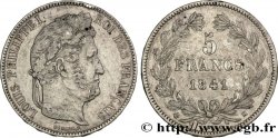 5 francs IIe type Domard 1841 Bordeaux F.324/93