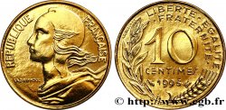 10 centimes Marianne, BU (Brillant Universel) 1995 Pessac F.144/39