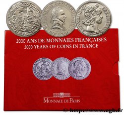Série Brillant Universel 5 francs “Henri III, Jean le Bon, Louis XIII” 2000 Paris F.5200/30
