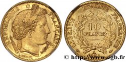 10 francs or Cérès, IIe République - NGC MS 64 1851 Paris F.504/3
