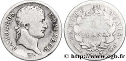 1 franc Napoléon Ier tête laurée, Empire français 1813 Utrecht F.205/72
