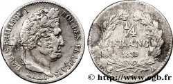 1/4 franc Louis-Philippe 1839 Paris F.166/74