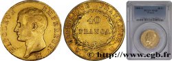 40 francs or Napoléon tête nue, Calendrier grégorien 1806 Turin F.538/4 XF45 PCGS