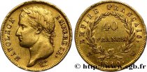 40 francs or Napoléon tête laurée, Empire français 1810 Lille F.541/5