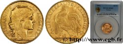 20 francs or Coq, Dieu protège la France 1904 Paris F.534/9