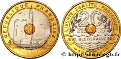 20 francs Jeux Méditerranéens 1993 Pessac F.404/2 SUP58