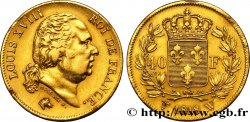 40 francs or Louis XVIII 1818 Lille F.542/8 TTB45