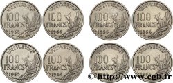 Lot de 8 pièces de 100 francs Cochet -  F.450/-