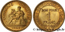 1 franc Chambres de Commerce 1923 Paris F.218/5