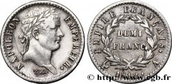 Demi-franc Napoléon Ier tête laurée, Empire français 1812 Paris F.178/35 TTB48