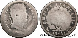 Demi-franc Napoléon Ier tête laurée, Empire français 1813 Gênes F.178/51