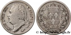 1/2 franc Louis XVIII 1818 Rouen F.179/16