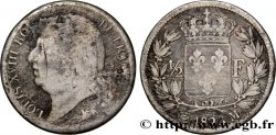 1/2 franc Louis XVIII 1823 Toulouse F.179/40