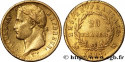 20 francs or Napoléon tête laurée, Empire français 1812 Bordeaux F.516/23
