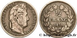 1/2 franc Louis-Philippe 1834 Paris F.182/40