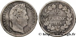 1/2 franc Louis-Philippe 1834 Limoges F.182/45