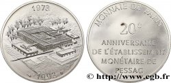 Module de 100 francs - 20e anniversaire de l’établissement monétaire de Pessac 1993 Paris F.-/- FDC68