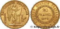 20 francs or Génie, Troisième République 1876 Paris F.533/4