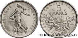 5 francs Semeuse, nickel, BU (Brillant Universel), frappe médaille 1992 Pessac F.341/26