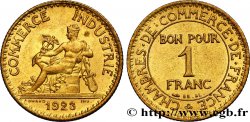 1 franc Chambres de Commerce 1923 Paris F.218/5