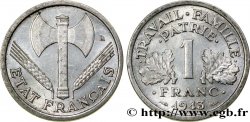 1 franc Francisque, légère 1943 F.223/3