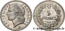5 francs Lavrillier, nickel 1936 F.336/5