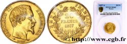 20 francs or Napoléon III, tête nue 1857 Paris F.531/12