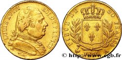 20 francs or Louis XVIII, buste habillé 1814 Paris F.517/2 TTB42