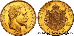 50 francs or Napoléon III, tête laurée 1862 Paris F.548/1