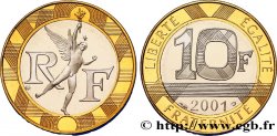 10 francs Génie de la Bastille, BE (Belle Épreuve) 2001 Pessac F.375/18 var.