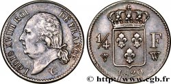 1/4 franc Louis XVIII 1820 Lille F.163/19