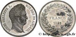 Essai de 5 francs en étain par Brenet 1831 Paris VG.2763 