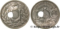10 centimes Lindauer, maillechort, trou décentré 1939 F.139/3