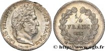 1/4 franc Louis-Philippe 1833 Lyon F.166/32 TTB48