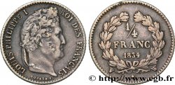 1/4 franc Louis-Philippe 1834 Lille F.166/48