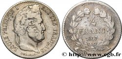 1/4 franc Louis-Philippe 1837 Paris F.166/63