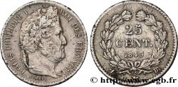 25 centimes Louis-Philippe 1845 Strasbourg F.167/2