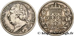 2 francs Louis XVIII 1822 Paris F.257/36
