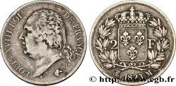 2 francs Louis XVIII 1823 Toulouse F.257/48