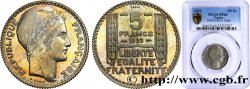 Concours de 5 francs, essai de Turin en bronze-nickel 1933 Paris GEM.140 11