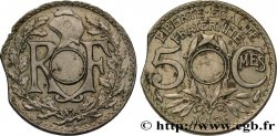 5 centimes Lindauer, petit module, non perforé et clipé 1927 Paris F.122/19 var. TTB48