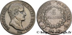 5 francs Bonaparte Premier Consul 1804 Perpignan F.301/23