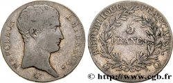 5 francs Napoléon Empereur, Calendrier grégorien 1807 Perpignan F.304/20