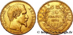 20 francs or Napoléon III, tête nue 1854 Paris F.531/2