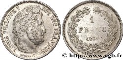 1 franc Louis-Philippe, couronne de chêne 1832 Nantes F.210/12