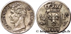1/4 franc Charles X 1829 Nantes F.164/37